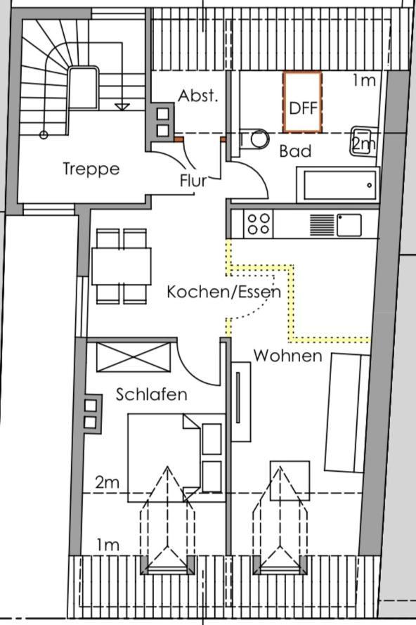 Casa Bergstrasse 3 Lägenhet Bensheim Exteriör bild